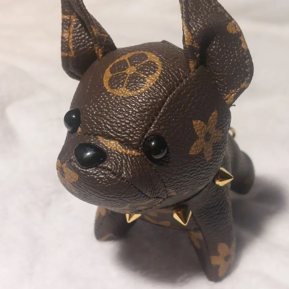 Mother of all Frenchie Brown and Gold Frenchie dog Charm